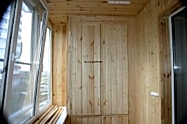 Внутренняя отделка балконов