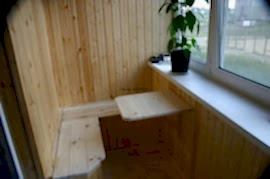 Внутренняя отделка балконов