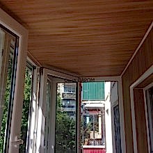 Внутренняя отделка балконов