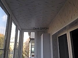 Внутренняя отделка балконов