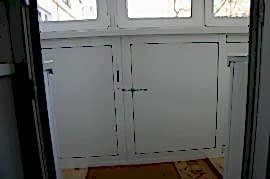 Внутренняя отделка балконов