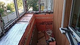 Внутренняя отделка балконов